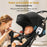 SR10 Portable Baby Stroller Shaker Infant Sleep Soothing Device with White Noise Bluetooth-compatible Music Player - 3