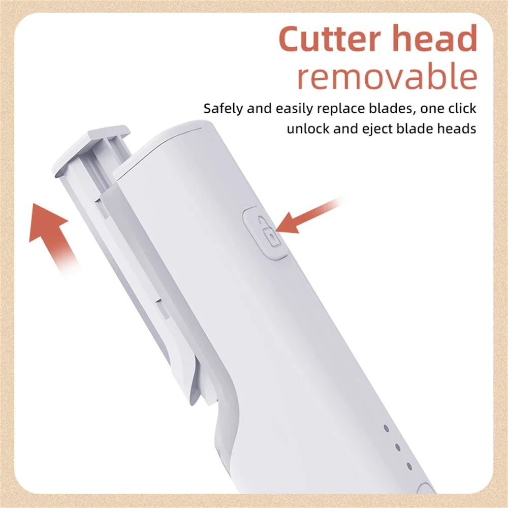MD12 3 Speed Settings Hair Remover for Face Body Rechargeable Electric Shaver Eyebrow Trimmer Gift - 5