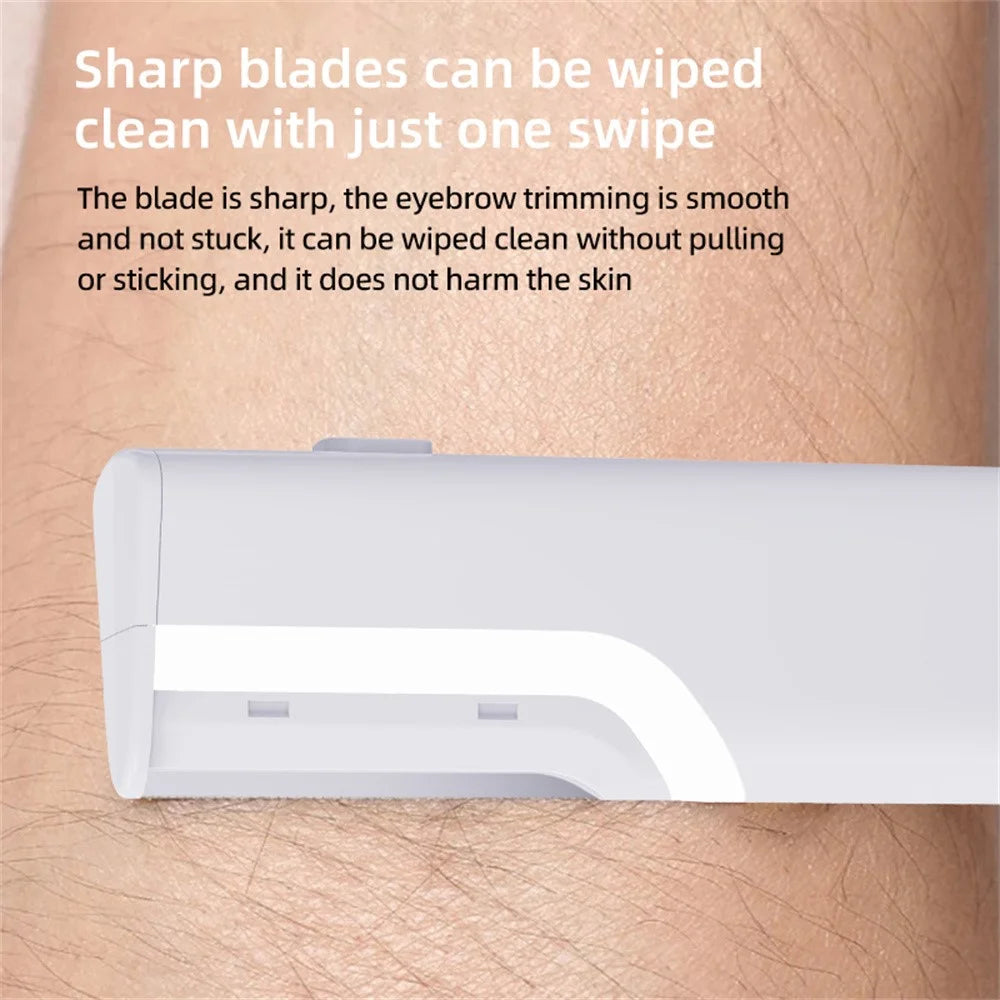 MD12 3 Speed Settings Hair Remover for Face Body Rechargeable Electric Shaver Eyebrow Trimmer Gift - 6