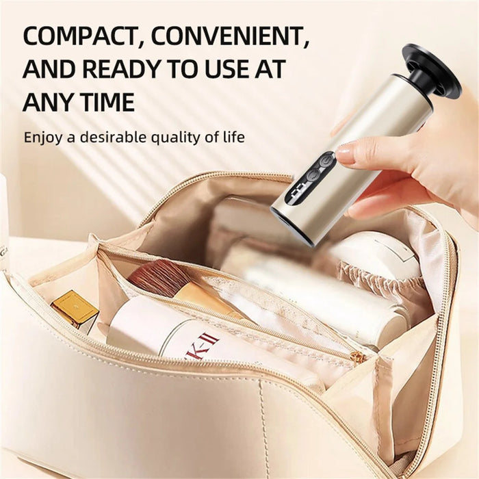 FR12 Mini Electric Foot Callus Remover 9 Speed Settings Dead Skin Remover Pedicure Tool Gift - Champagne - 5