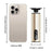 FR12 Mini Electric Foot Callus Remover 9 Speed Settings Dead Skin Remover Pedicure Tool Gift - Champagne - 7