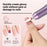 HX-09 Electric Nail File USB Wireless Nail Grinding Machine Gift 4 Speed Settings for Home / Salon - Purple - 2