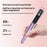 HX-09 Electric Nail File USB Wireless Nail Grinding Machine Gift 4 Speed Settings for Home / Salon - Purple - 5