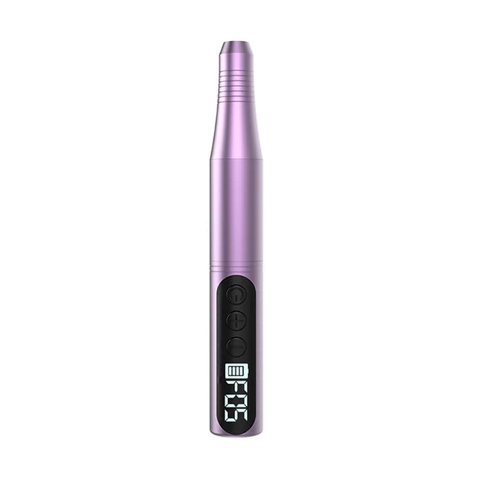 HX-09 Electric Nail File USB Wireless Nail Grinding Machine Gift 4 Speed Settings for Home / Salon - Purple - 6