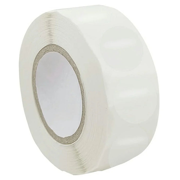 1000Pcs / Roll 2.5cm Diameter 2.5C Thickness Transparent Stickers Round Self Adhesive Labels for Envelopes Gifts - 2