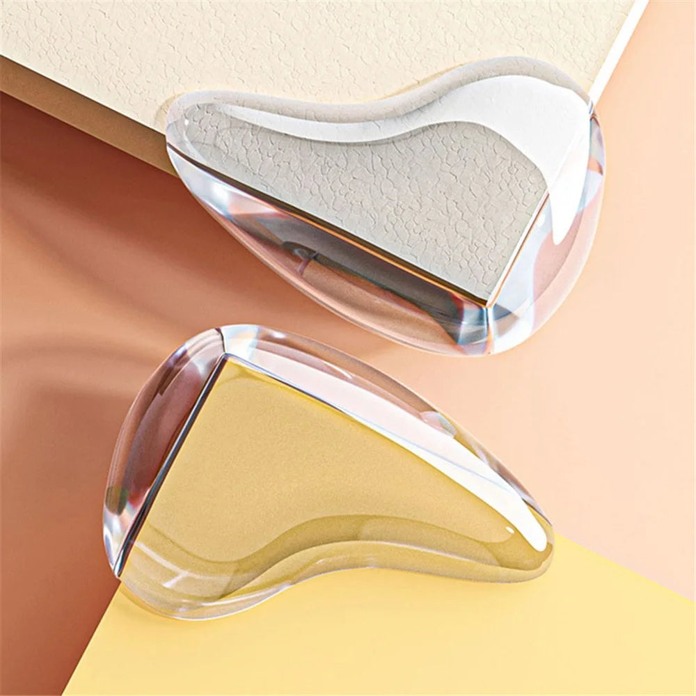 10Pcs Transparent Child Safety Corner Protectors Furniture Corner Edge Safety Protectors PVC Corner Bumpers Covers - Waterdrop Shape - 3