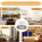 2Pcs Flea Trap Light Rechargeable LED Insect Light Sticky Catcher for Home - 5