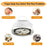 2Pcs Flea Trap Light Rechargeable LED Insect Light Sticky Catcher for Home - 6