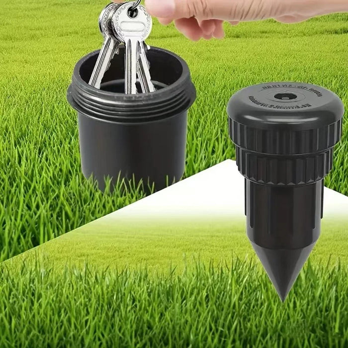 Realistic Sprinkler Head Key Hider Secret Storage Container for Outdoor - 3