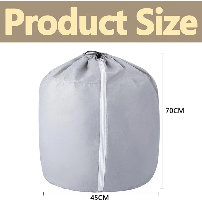 45 x 70cm Plant Frost Protection Cover Garden Tree Anti-Freeze Insulation Bag Oxford Fabric Eco-Friendly Pot Shield - Grey - 7