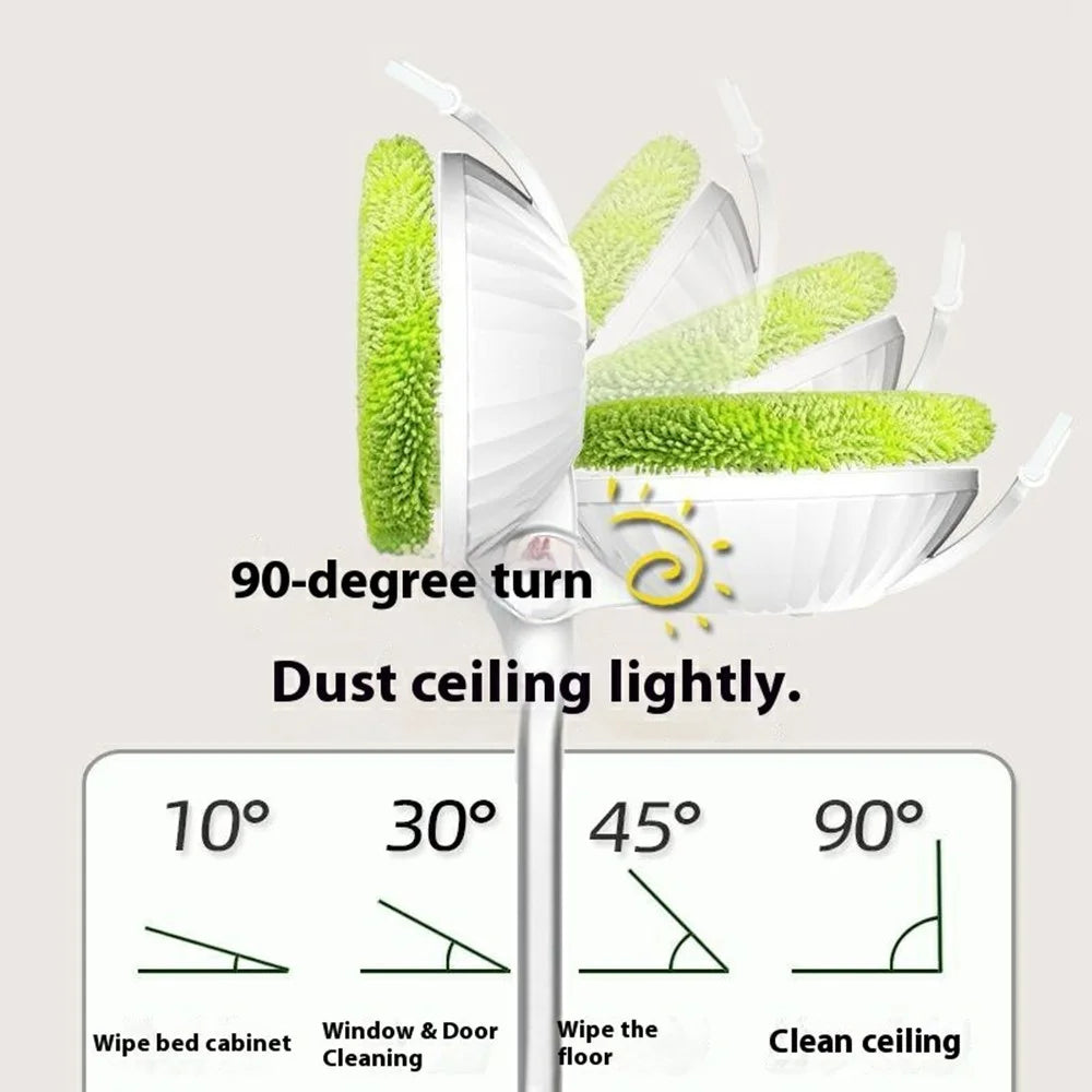 WV-881 Electric Window Cleaner Wireless Remote Control Mop Floor Cleaning Machine for Home - Green - 5