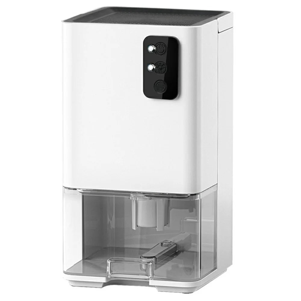0818-1 1200ml Water Tank Semiconductor Dehumidifier for Home Silent Smart Moisture Remover - UK Plug - 1