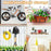 Space Saving Heavy Duty Wall Mounted Garage Storage Hanger for Garden Hose  /  Power Cord  /  Yard Tools Organizer - Black - 4