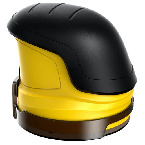 USB Rechargeable Snow Remover Electric Snow Scraper Car Glass Deicing and Defrosting Cleaning Tool - Yellow - 1