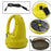 Electric Snow Scraper for Car Windshield Defroster Ice and Snow Remover Automotive Cleaning Tool - Yellow - 4