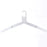 Ultralight Aluminum Alloy Foldable Hanger for Camping Travel Portable Magic Clothes Hanger - Silver - 1