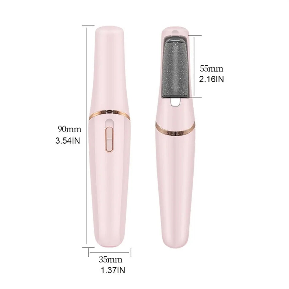 USB Rechargeable Electric Foot File 2 Speed Settings Callus Remover Pedicure Tool for Dead Skin Removal - 6