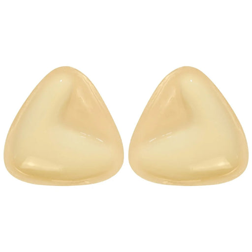 1 Pair Double Sided Adhesive Triangle Bra Inserts for Women Invisible Breathable Push Up Breast Pad - A - 1