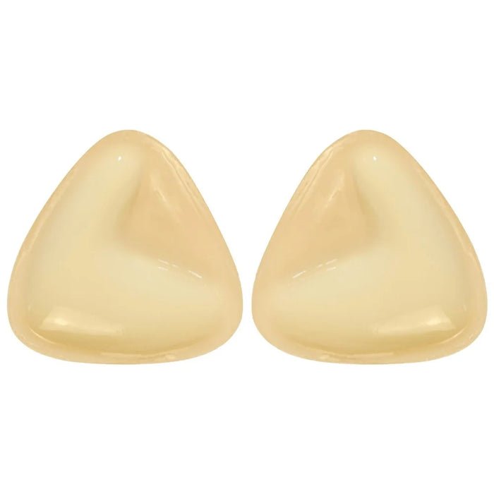 1 Pair Double Sided Adhesive Triangle Bra Inserts for Women Invisible Breathable Push Up Breast Pad - A - 1