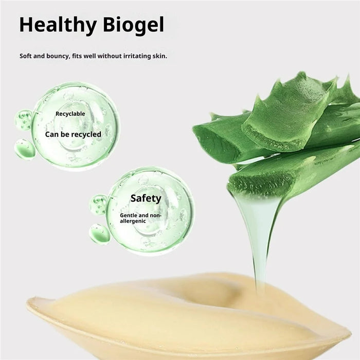 1 Pair Double Sided Adhesive Triangle Bra Inserts for Women Invisible Breathable Push Up Breast Pad - A - 5