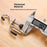 4Pcs Dual Hook Detachable Backpack Hanger for Desk Side Stainless Steel Clip On Hanging Organizer - 3