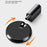 Non-magnetic Push Press Door Stopper Floor Mount Silent Buffer for Bathroom Bedroom Wall Protector - Black - 4