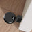 Non-magnetic Push Press Door Stopper Floor Mount Silent Buffer for Bathroom Bedroom Wall Protector - Black - 6