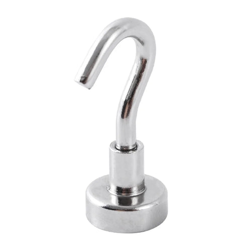 No Drilling Magnetic Hooks Hard Magnetic Hangers for Home Kitchen, Refrigerator, Office - 1