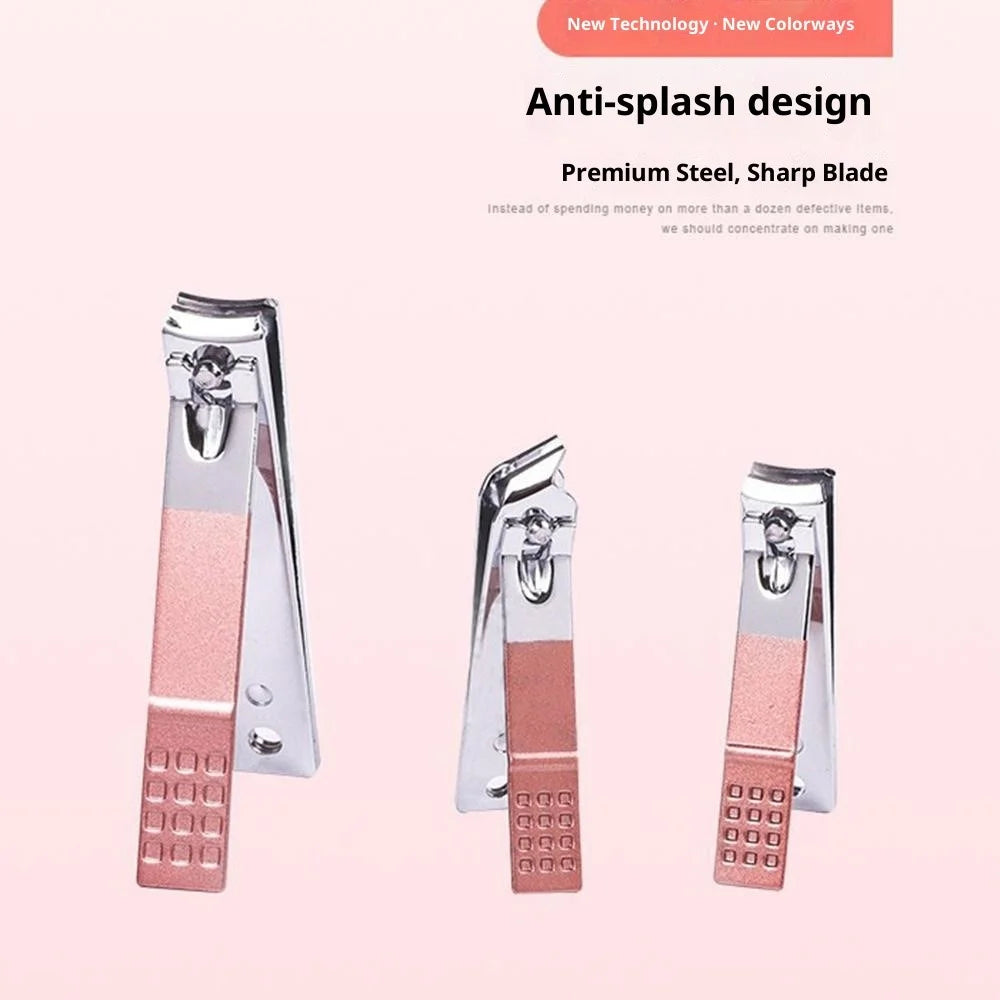 12Pcs Stainless Steel Nail Clipper Set Manicure Kit Professional Nail Care Tools with PU Case - 2