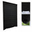 90 x 180cm Self Adhesive No Drill Pleated Blinds Non-Woven Semi-Blackout Shades for Conference Room  /  Study - Black - 1