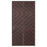 80 x 210cm Winter Thermal Insulated Magnetic Door Curtain No Drilling Rhombus Texture Windproof Doorway Screen - Coffee - 2