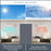 120 x 210cm Winter Thermal Door Curtain Magnetic Adhesive Windproof Partition Curtain No Drilling Required for Home - Coffee - 4