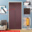 120 x 210cm Winter Thermal Door Curtain Magnetic Adhesive Windproof Partition Curtain No Drilling Required for Home - Coffee - 5