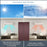 120 x 210cm Winter Thermal Door Curtain Magnetic Adhesive Windproof Partition Curtain No Drilling Required for Home - Coffee - 7