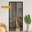 80 x 210cm Magnetic Screen Door Curtain Mesh Insect Barrier No Drilling Privacy Divider for Kitchen / Bedroom - Black - 7