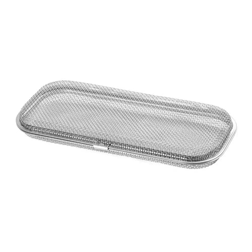 SUS304 Small Dishwasher Cutlery Storage Basket Rust Resistant Fast Drainage Cutlery Sterilizing Basket - Silver - 1