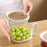 2 in 1 Drainage Tray Thickened Fruit Washing Basket Efficient Drainage Vegetable Washing Basket - Sky Blue - 3