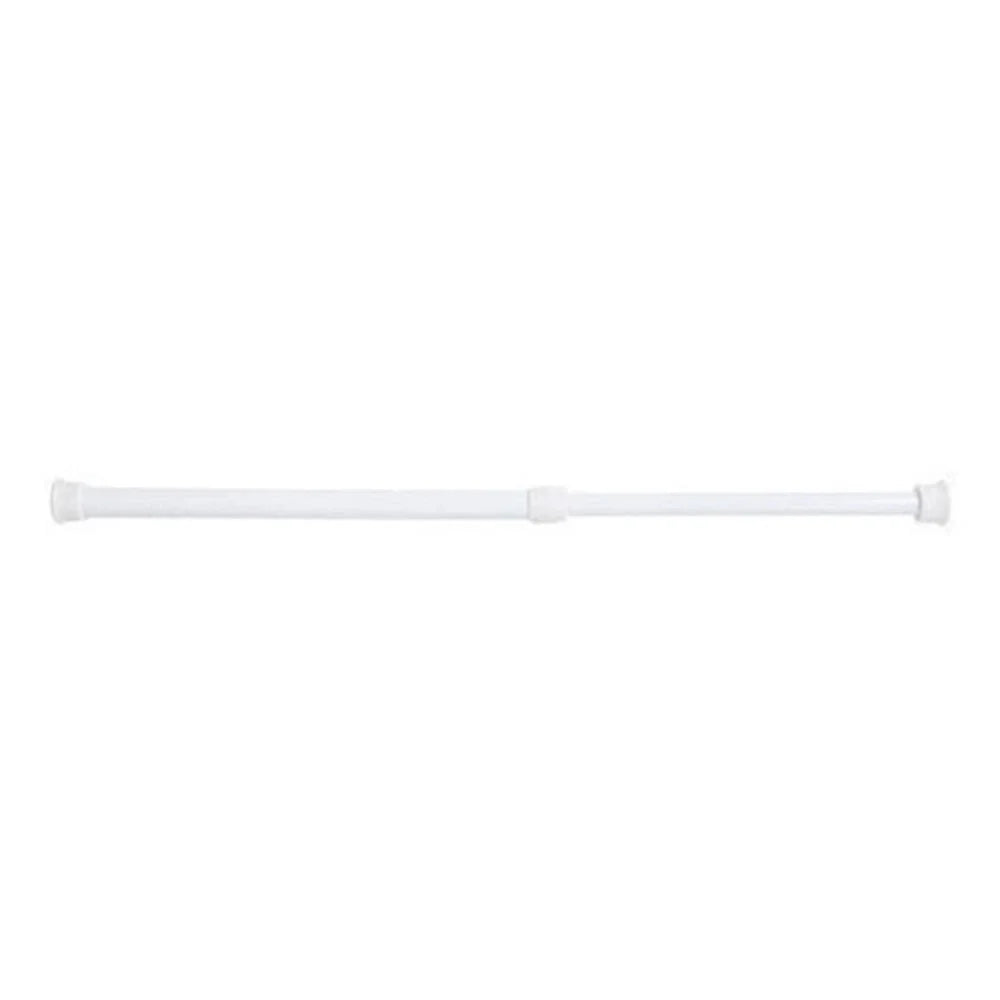 30-50CM Expandable Towel Curtain Rod Tension Rod No Drill Telescopic Wardrobe Clothes Hanger Pole - 1