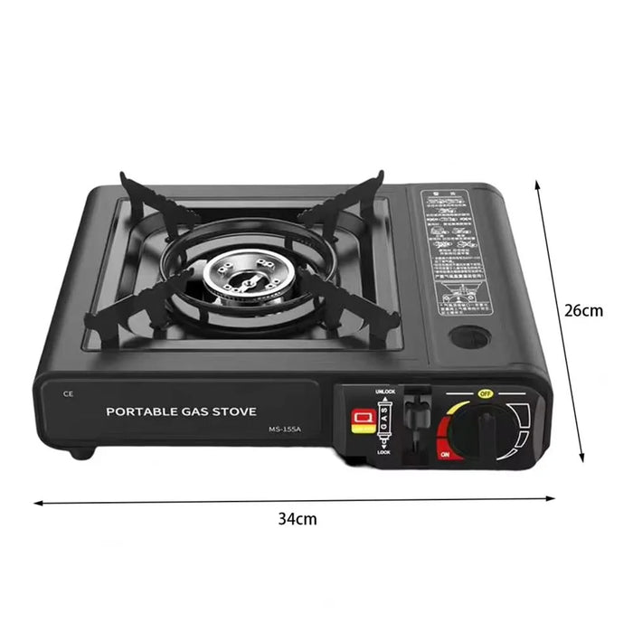 Portable Butane Gas Stove Dual-Use Camping Stove with Carry Bag for Outdoor Cooking  /  Hiking  /  Backpacking - 7