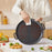 36cm Thickened Maifanite Non Stick Grill Pan Quick Heat Conduction Baking Tray Even Heat Distribution - Black - 5