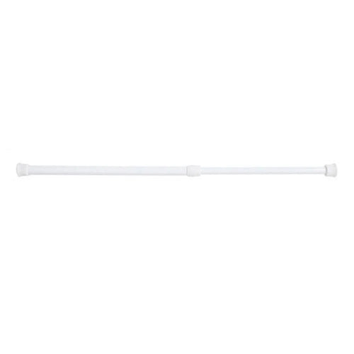40-70CM Telescopic Tension Curtain Rod Wardrobe Clothes Hanger Rod No Drill Curtain Hanger Pole - 1