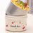 Cherry Pattern 316 Stainless Steel Lunch Box 600ML Portable Bento Container Microwave Safe for Students  /  Office Workers (No FDA) - 5