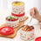 Cherry Pattern 316 Stainless Steel Lunch Box 600ML Portable Bento Container Microwave Safe for Students  /  Office Workers (No FDA) - 6