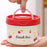 316 Stainless Steel Lunch Box Set with 600ML + 2Pcs 440ML + Insulated Bag Cherry Pattern Design for Students  /  Office Workers (No FDA) - 4