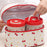 316 Stainless Steel Lunch Box Set with 600ML + 2Pcs 440ML + Insulated Bag Cherry Pattern Design for Students  /  Office Workers (No FDA) - 5