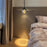 Crystal Moon Pendant Light 5W LED 3 Colors Light for Kitchen Bedroom Living Room - Black - 5