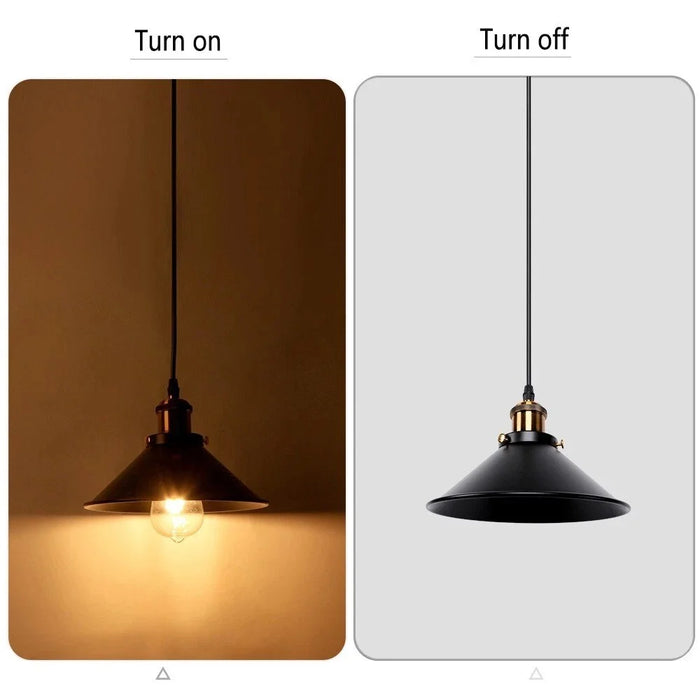 3-head Vintage Pendant Light for Kitchen Dining Bedroom Loft Russia Pendant Lamp Compatible with E27 Bulb (No Bulb) - 2