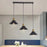 3-head Vintage Pendant Light for Kitchen Dining Bedroom Loft Russia Pendant Lamp Compatible with E27 Bulb (No Bulb) - 6