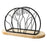 Creative Tabletop Napkin Holder Stand Hollow Knife Fork Spoon Shape Iron Tissue Dispenser for Restaurant Cafe Bar - 1