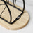 Creative Tabletop Napkin Holder Stand Hollow Knife Fork Spoon Shape Iron Tissue Dispenser for Restaurant Cafe Bar - 4